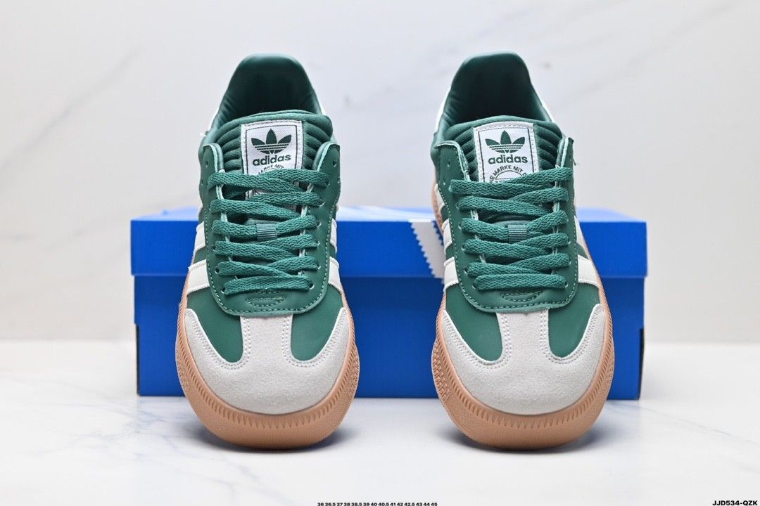 adidas gazelle silver green womens Acheter Adidas Samba XLG ID3913