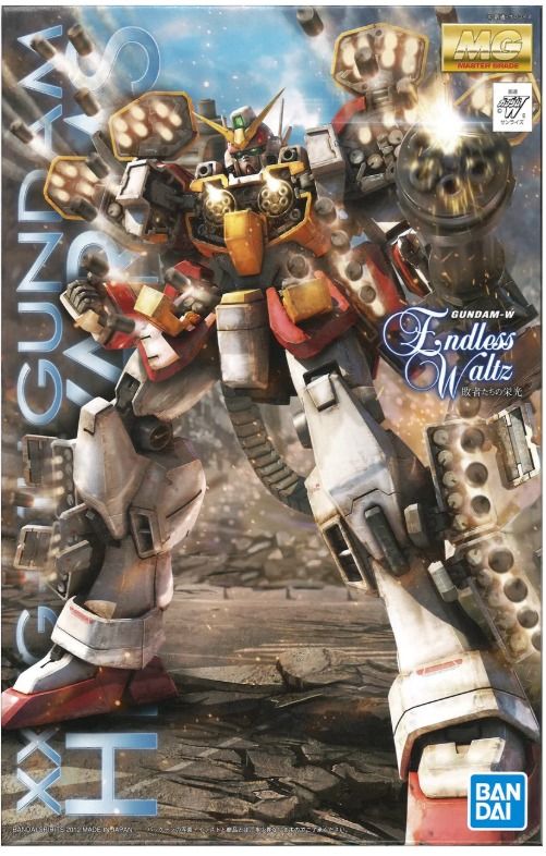 Kit Bandai Master Grade 1/100 MG - Unité De Bras Lourd Pour Gundam XXXG-01H Gundam Heavyarms EW