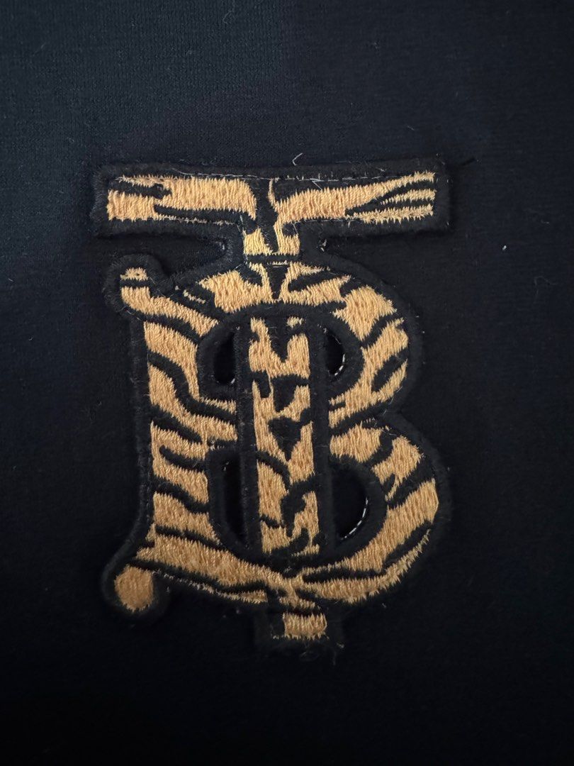 Burberry monogram logo clearance