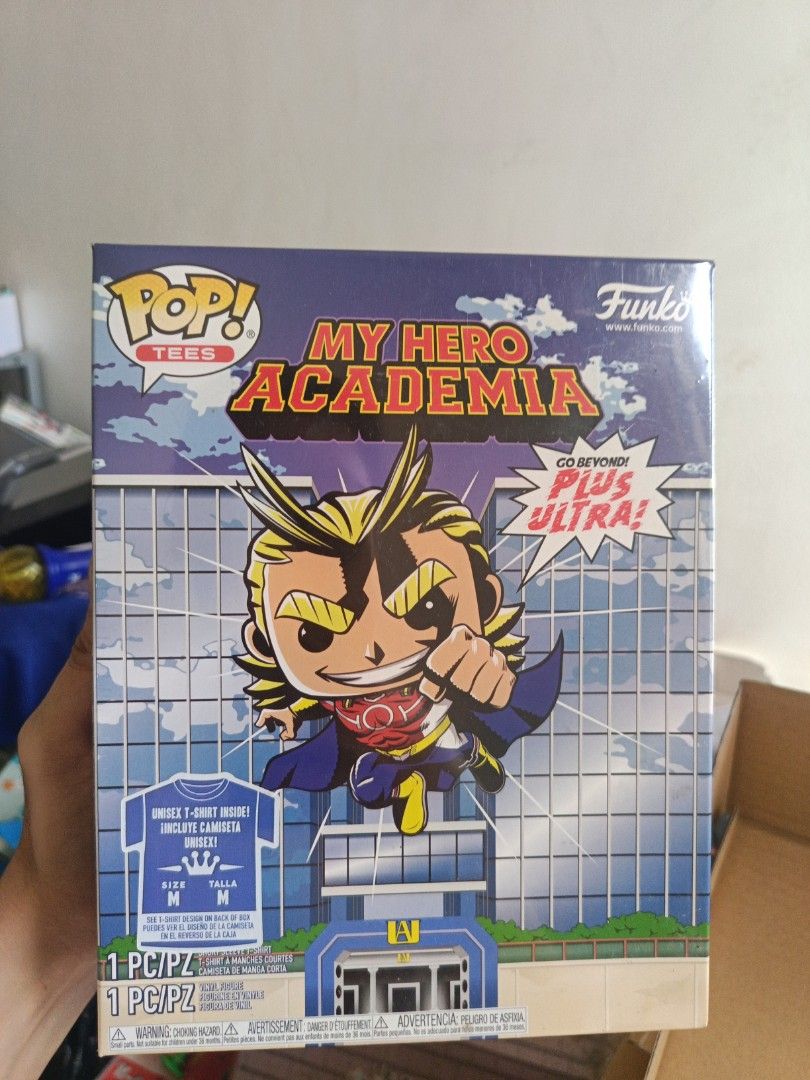 Funko Pop+Tees All Might Glow in the Dark Pop Sealed Medium (Category: Designer & Blind Box Toys) located in Rizal. Submitted by coolfindsshop (Listing ID 1343751949, Image 1). Description: All might Glow in the Dark Pop + Medium Tee RFS: Need funds for camera repair and dog items :) Meetups in Lrt antipolo station, cubao by sched grab and lalamove possible by buyer's booking Feel free to inquire!.