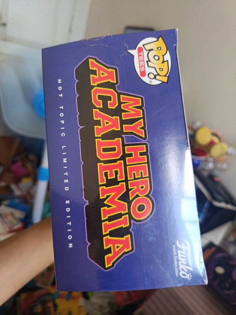 Funko Pop+Tees All Might Glow in the Dark Pop Sealed Medium (Category: Designer & Blind Box Toys) located in Rizal. Submitted by coolfindsshop (Listing ID 1343751949, Image 3). Description: All might Glow in the Dark Pop + Medium Tee RFS: Need funds for camera repair and dog items :) Meetups in Lrt antipolo station, cubao by sched grab and lalamove possible by buyer's booking Feel free to inquire!.