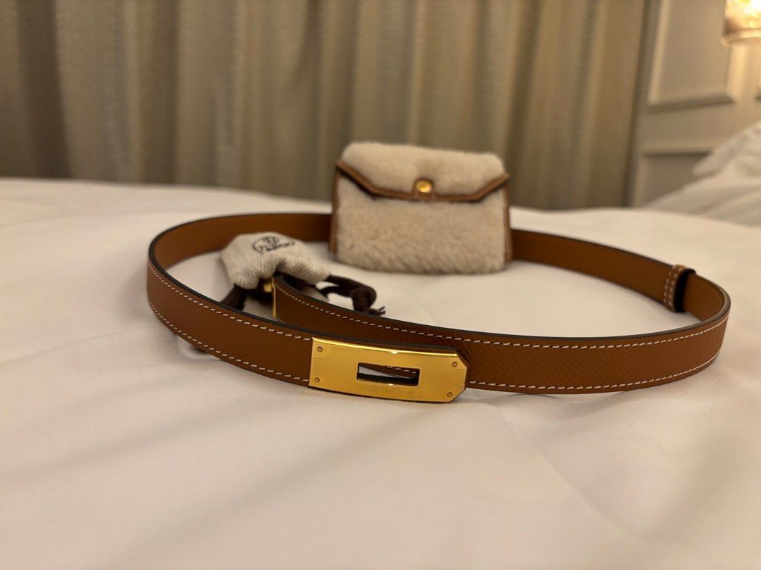 Hermes Teddy Kelly Pocket 18 Belt (brand new!), Luxury