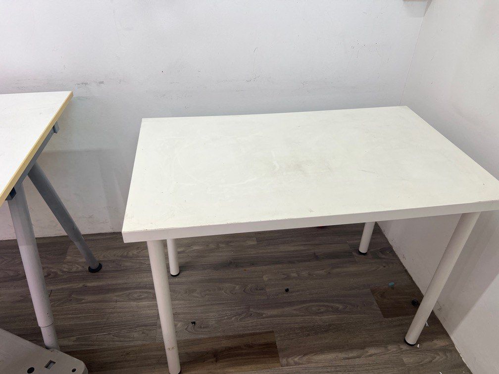 IKEA computer study table (Category: Tables & Sets) located in Singapore. Submitted by warehouseclearencesales (Listing ID 1343709615, Image 2). Description: From IKEA Dimensions 100x 60x75 ( Length x width X height ).
