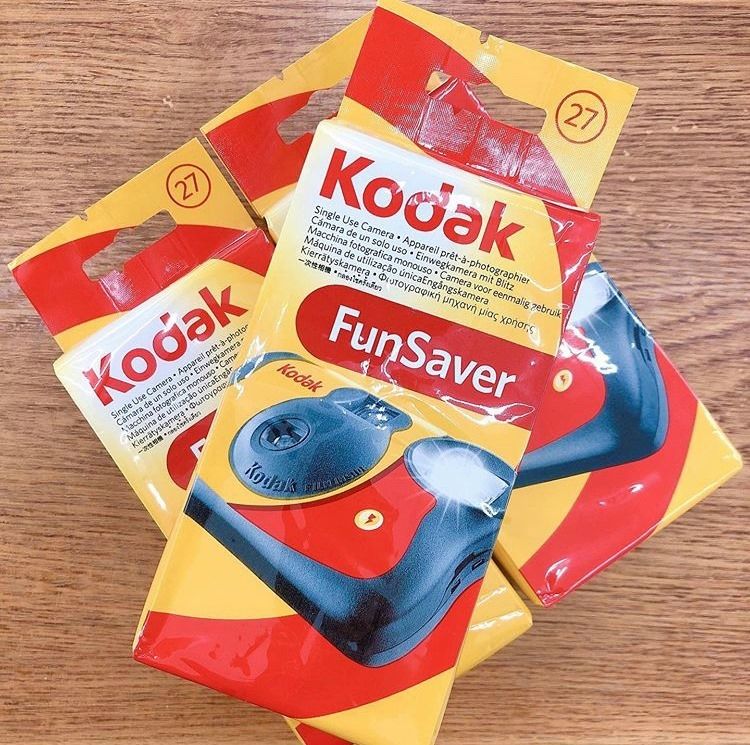 Kodak FunSaver Disposable Camera (27 Exposures) (Category: Cameras) located in Quezon City. Submitted by shop_tokyo (Listing ID 1343879063, Image 1). Description: Kodak ISO-800 Features This Kodak 35mm One-Time-Use Disposable Camera with Flash comes pre-loaded with Kodak Gold ISO-800 speed film. Lightweight and compact, it is ideal for indoor and outdoor use. Kodak Gold 800 film brings picture quality to a new level by combining the color quality