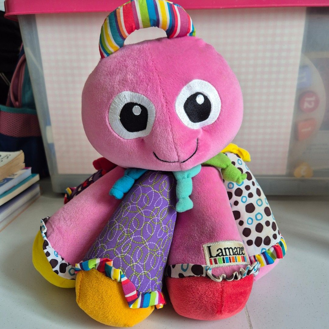 Lamaze octopus pink 2025