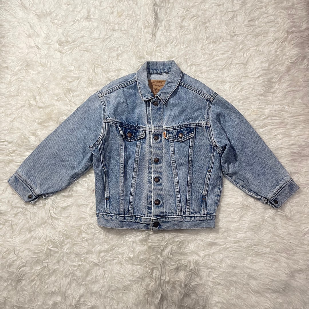 LEVI'S KIDS Denim Jacket / Jaket Jeans anak levi's original size 6 ...