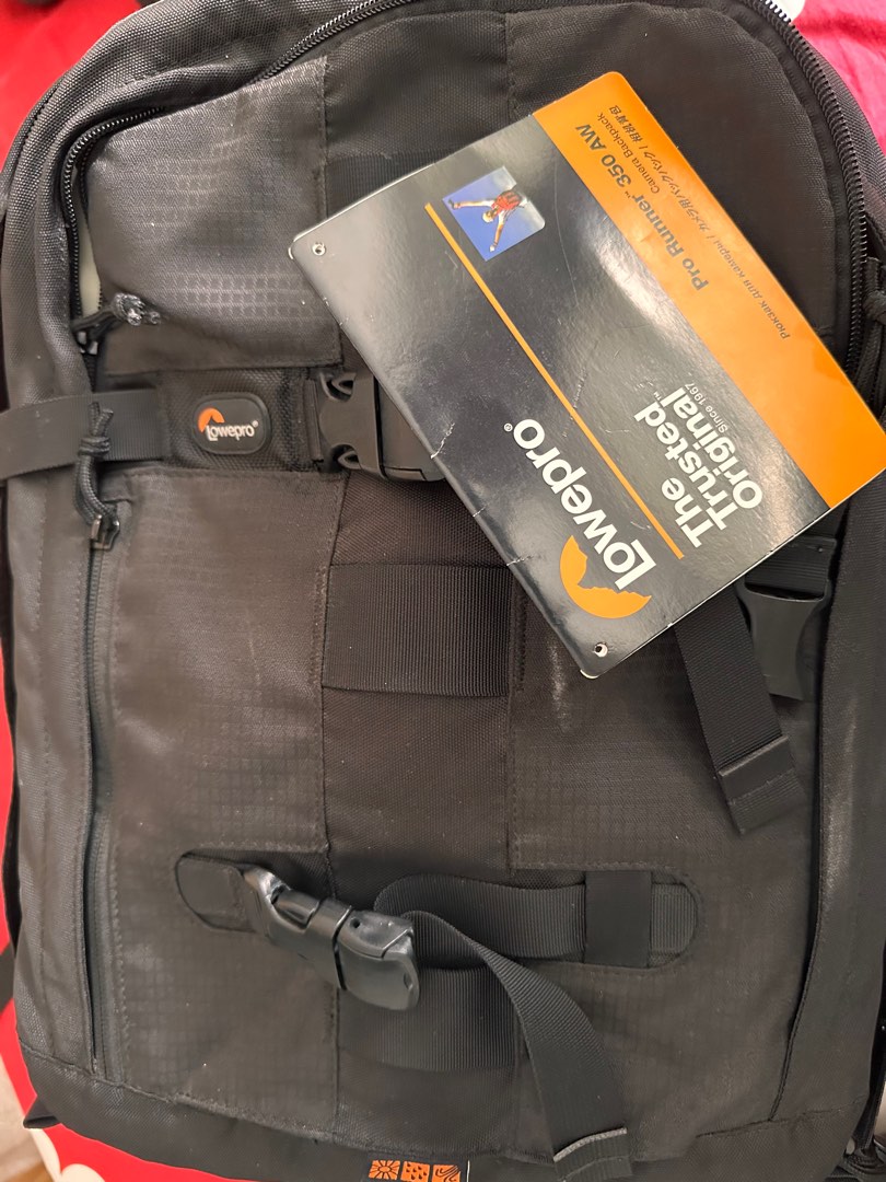 Lowepro Camera Bag Pro Runner 350 AW Photography Photography Accessories Camera Bags Carriers on Carousell