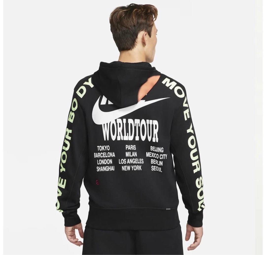 mens nike world tour hoodie