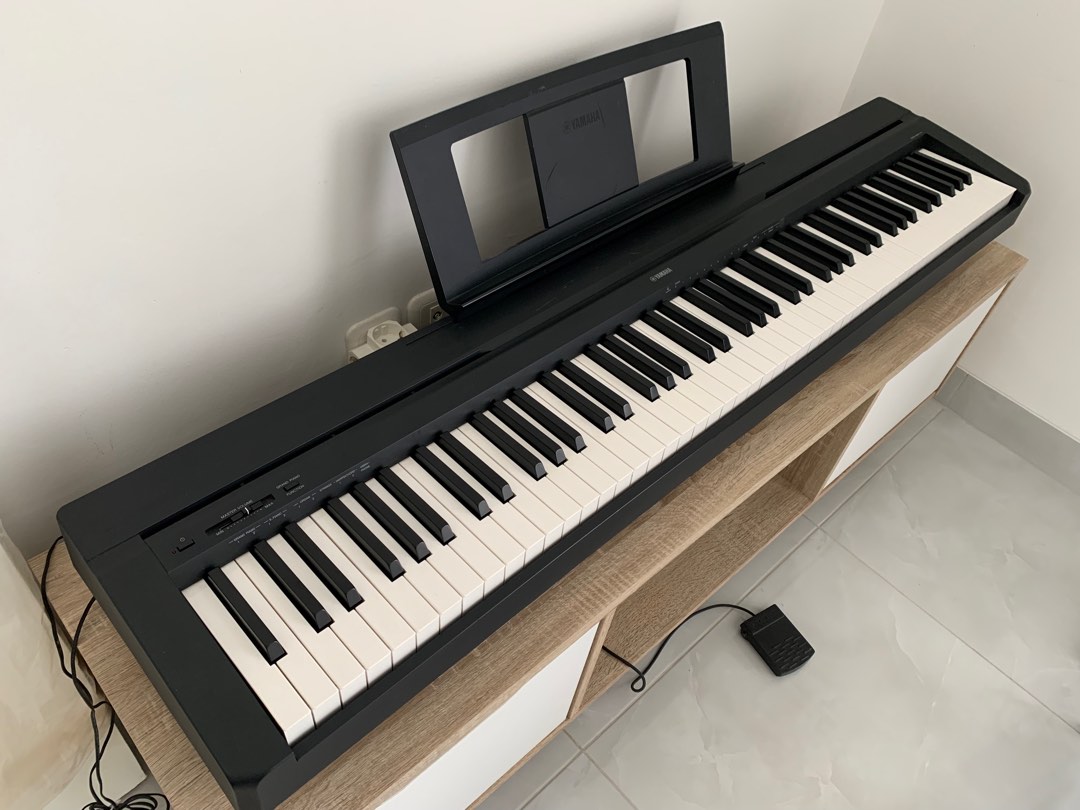 Piano Digital Yamaha P 45 series, Musik & Media, Alat di Carousell