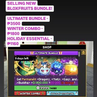 ROBLOX BLOX FRUIT BLOXFRUIT FRUITS BLOXFRUITS BUNDLE ULTIMATE WINTER COMBO HOLIDAY ESSENTIAL CHEAP DISCOUNTED AFFORDABLE GCASH PHILIPPINES ROBUX