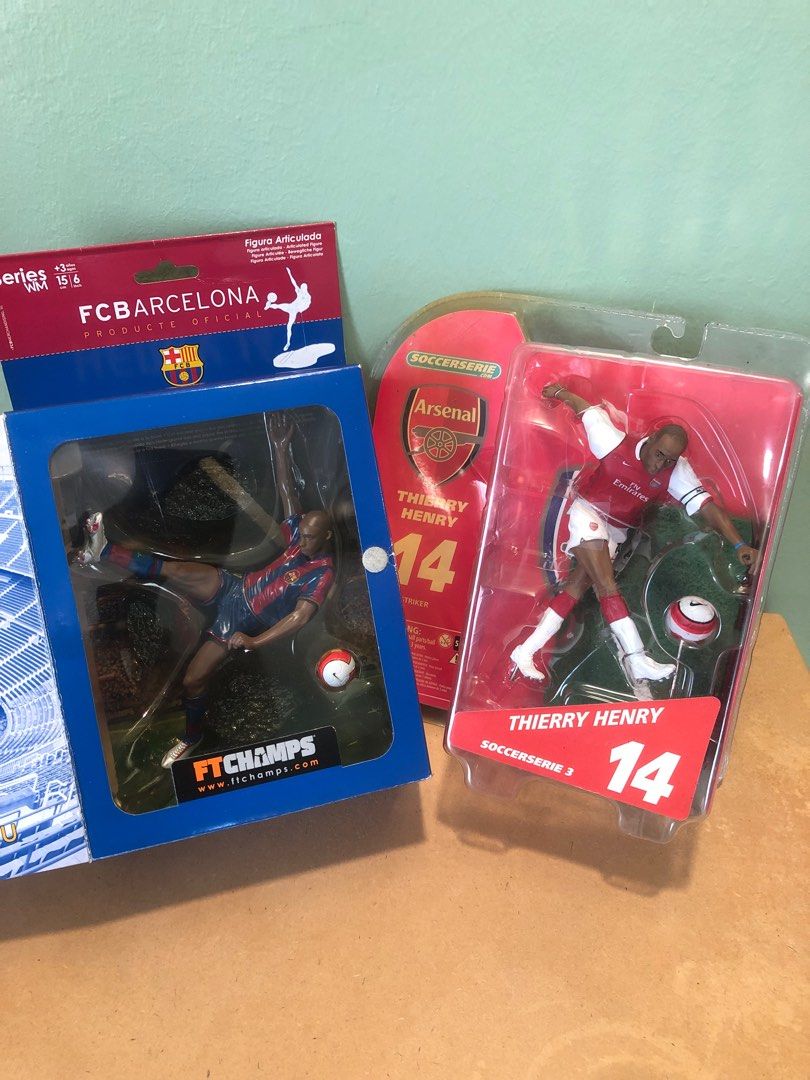 THIERRY HENRY- Soccerserie (Arsenal) & FT Champs (Barcelona