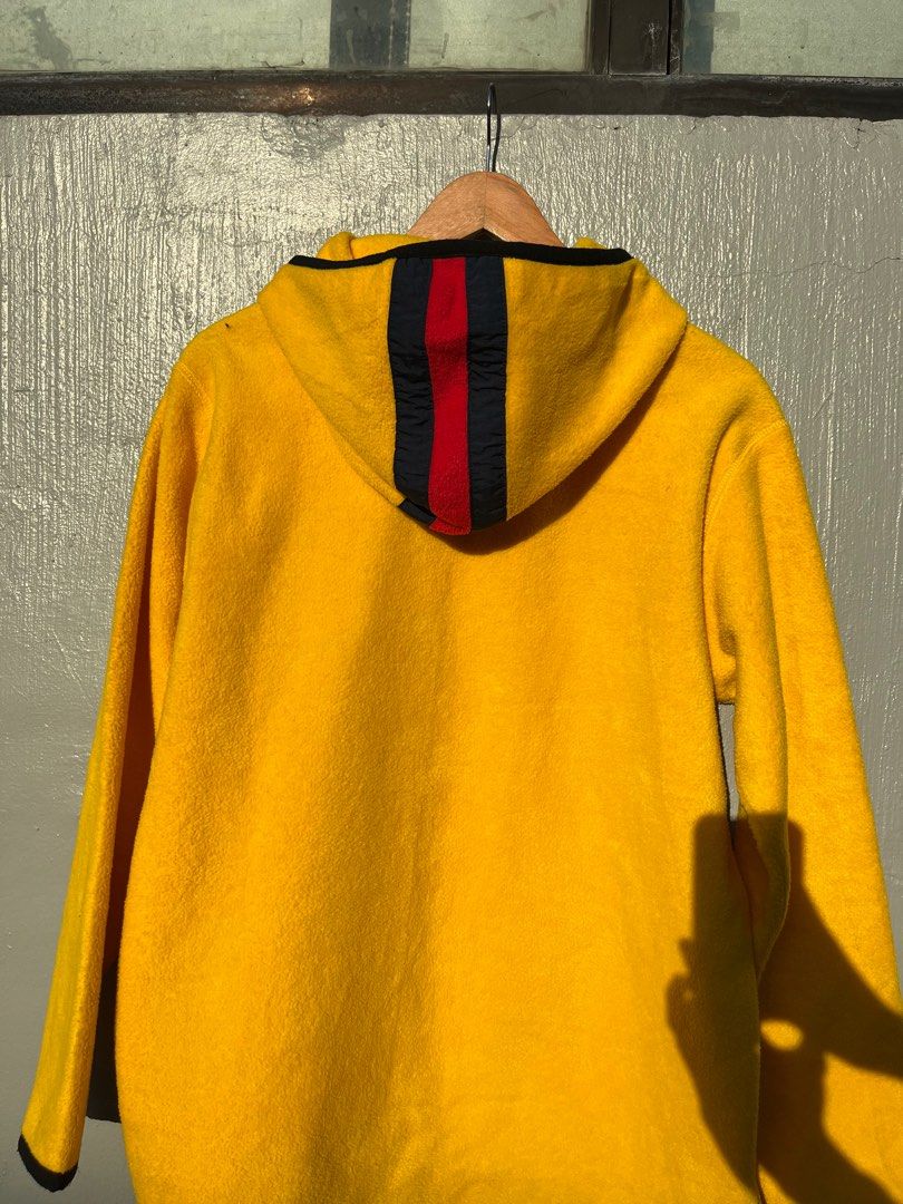 Tommy Hilfiger Yellow Hoodie (Category: Hoodies) located in Manila. Submitted by triptee_kings (Listing ID 1343858036, Image 2). Description: Tommy hilfiger (Authentic) 23.5x28.5 No issue.