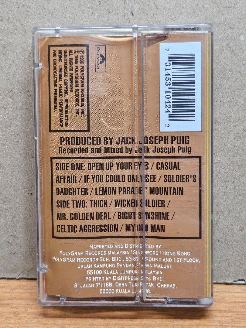 TONIC - LEMON PARADE (1996) ORIGINAL AUDIO CASSETTE TAPE, Hobbies ...