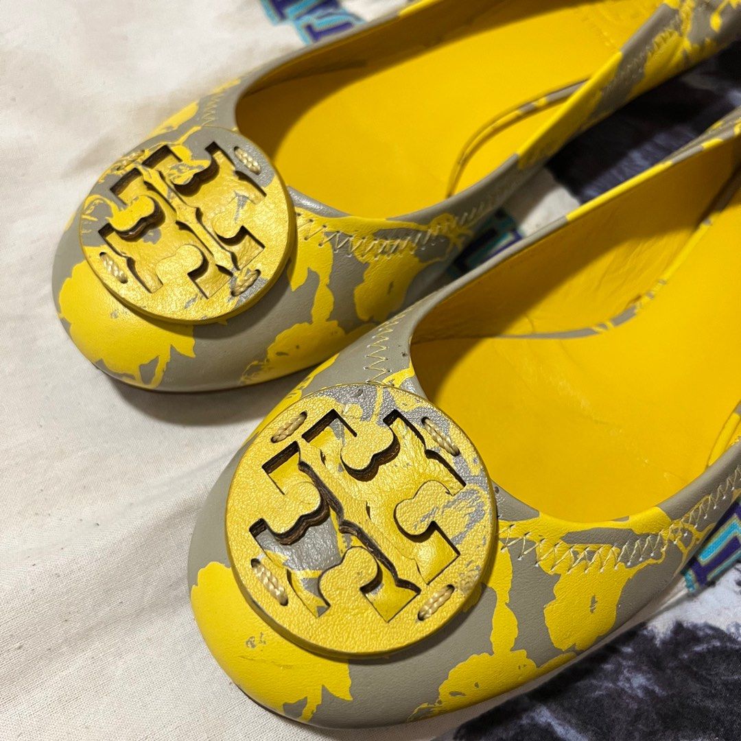 Tory Burch Reva Ballerina Flats (Category: Sneakers & Footwear) located in Taguig. Submitted by nopenotjo (Listing ID 1343770278, Image 2). Description: Shoes + Original Dust Bag Size 38 Can do meet up within taguig area.