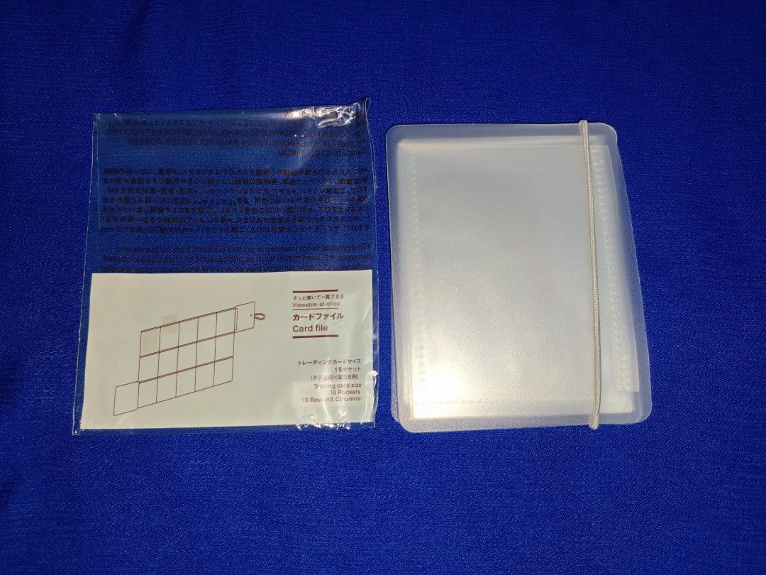 used muji photocard binder 15 pockets (Category: Stationery & School Supplies) located in Las Pinas. Submitted by rinmotoki (Listing ID 1343846906, Image 1). Description: wts/lfb ph used muji photocard binder 15 pockets - 200 ea avail - 2 qty x sensi buyers 2nd pic is for reference only 💸gcash, bpi dop: payo/5 days 🚚ggx, grab, lalamove, j&t 🏷️ muji binder bl anime kpop merch manhwa poca photocard pc.