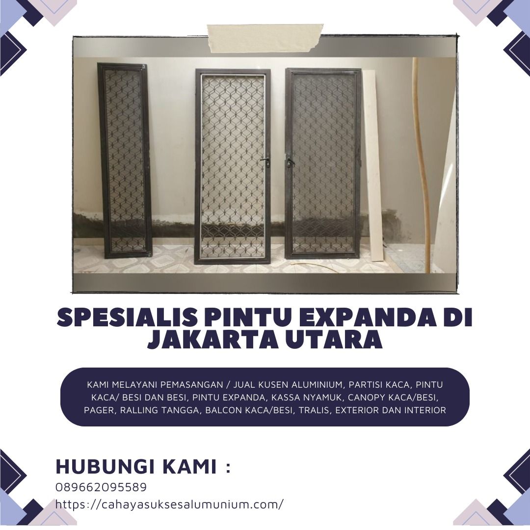 WA 089662095589 Spesialis Pintu Expanda di Jakarta Utara, Jasa, Lainnya ...