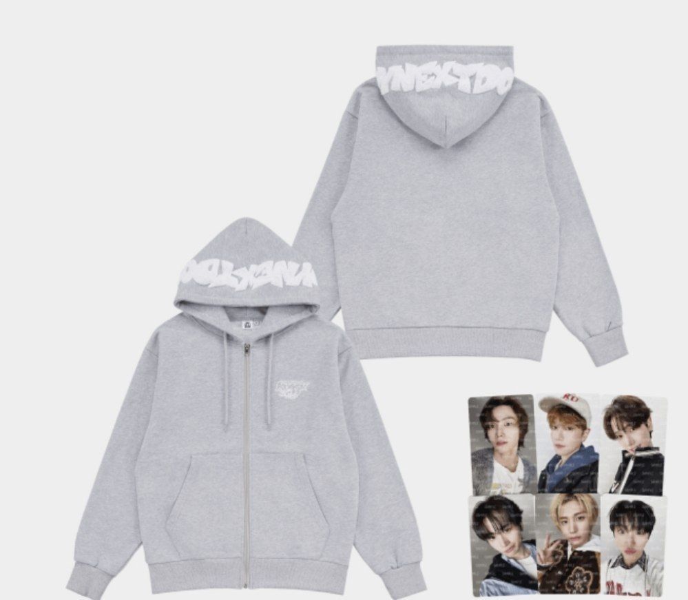 [WTS/LFB] BOYNEXTDOOR BND KNOCK ON VOLUME 1 IN JAPAN ZIP UP HOODIE PCS