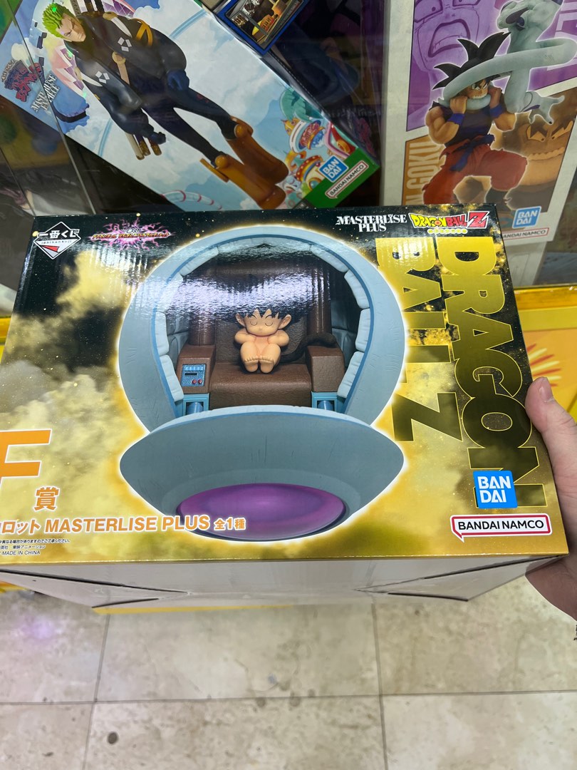 日版金證DragonBall Z 龍珠Masterlise Plus 一番賞F賞孫悟空太空艙太空船, 興趣及遊戲, 玩具& 遊戲類- Carousell