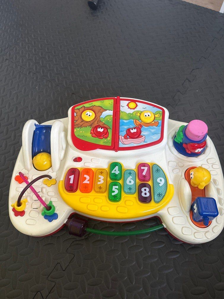 Activity musical toy (Category: Infant Playtime) located in Cainta. Submitted by shopbyyna (Listing ID 1343902400, Image 1). Description: Working with sounds Ages 1-3 will have fun .