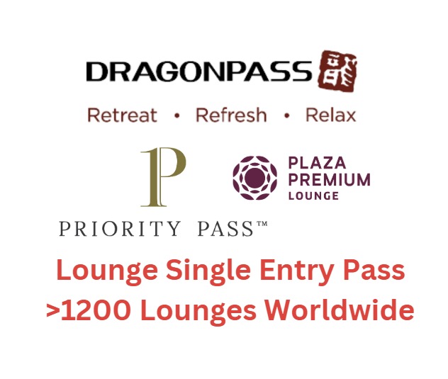 Airport Lounge Single Entry Pass VIP Fast Track Rest Travel Hack Miles ...