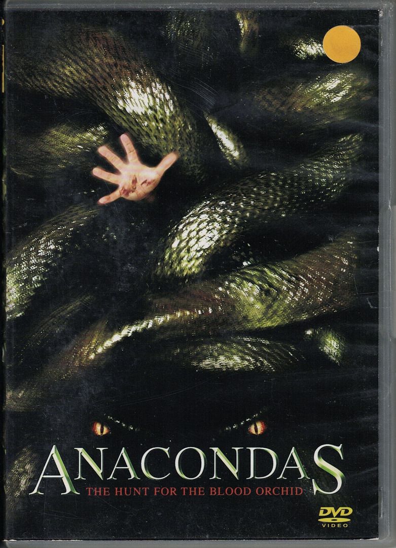 Anacondas ***original dvd*** (Category: CDs & DVDs) located in Pasig City. Submitted by armcjay (Listing ID 1343993900, Image 1). Description: This is a pre-owned, authentic item, from my own DVD collection. The disk may contain minor scratches, marks or dirt, and is playable with commercial DVD players and computers. I don't sell defective item here. No return / no exchange..