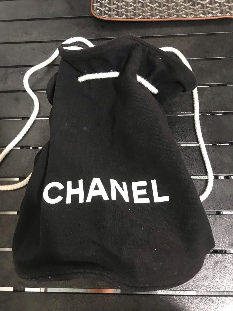 YEAR END SALE!!!! Authentic Chanel String Bucket Backpack, Luxury, Bags ...