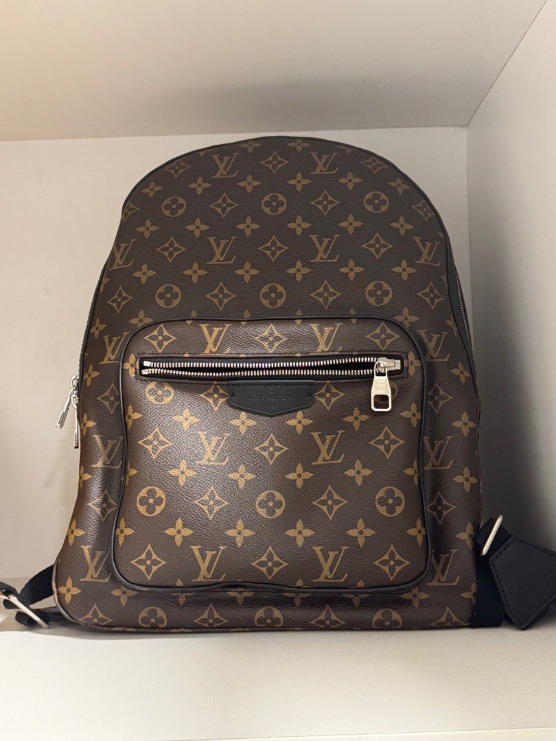 [authentic] Louis Vuitton Josh Backpack (Monogram Macassar) bag men (Category: Luxury Bags & Wallets) located in Pasig City. Submitted by vovothefool (Listing ID 1344044513, Image 1). Description: -authentic -bought from singapore -dust bag + box it came with -can do downpayment / installment.