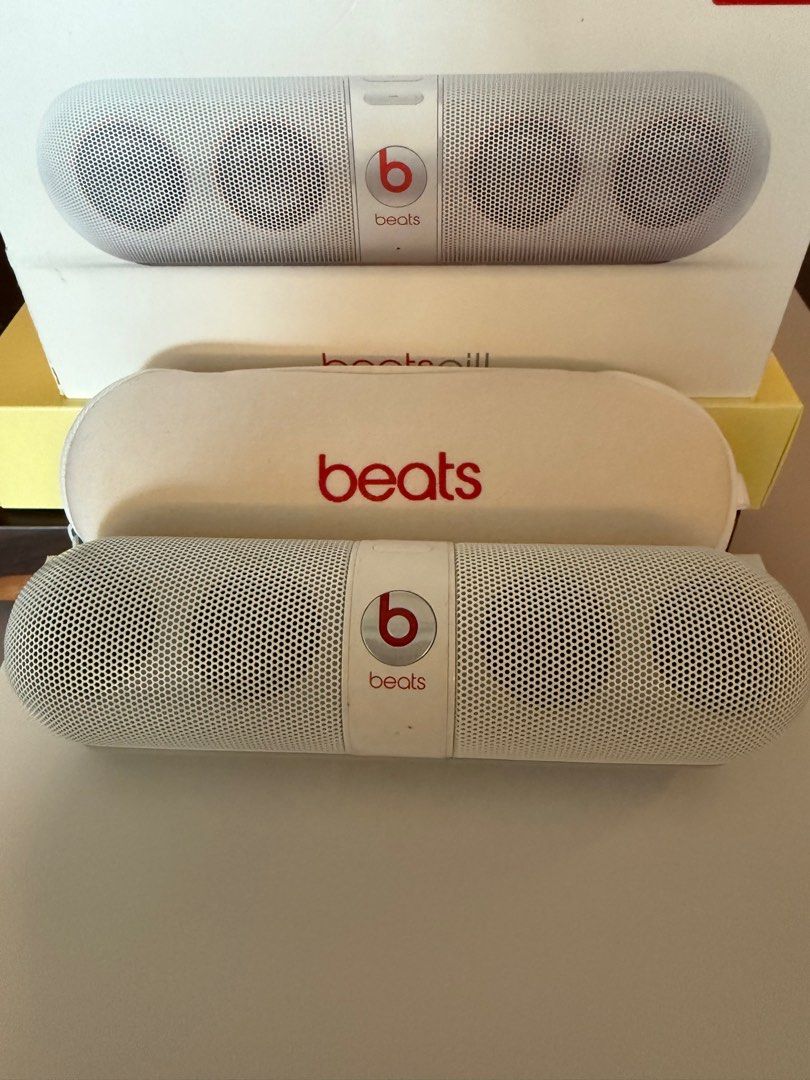 Beats pill speaker, 音響器材, Soundbar、揚聲器、藍牙喇叭、耳擴- Carousell