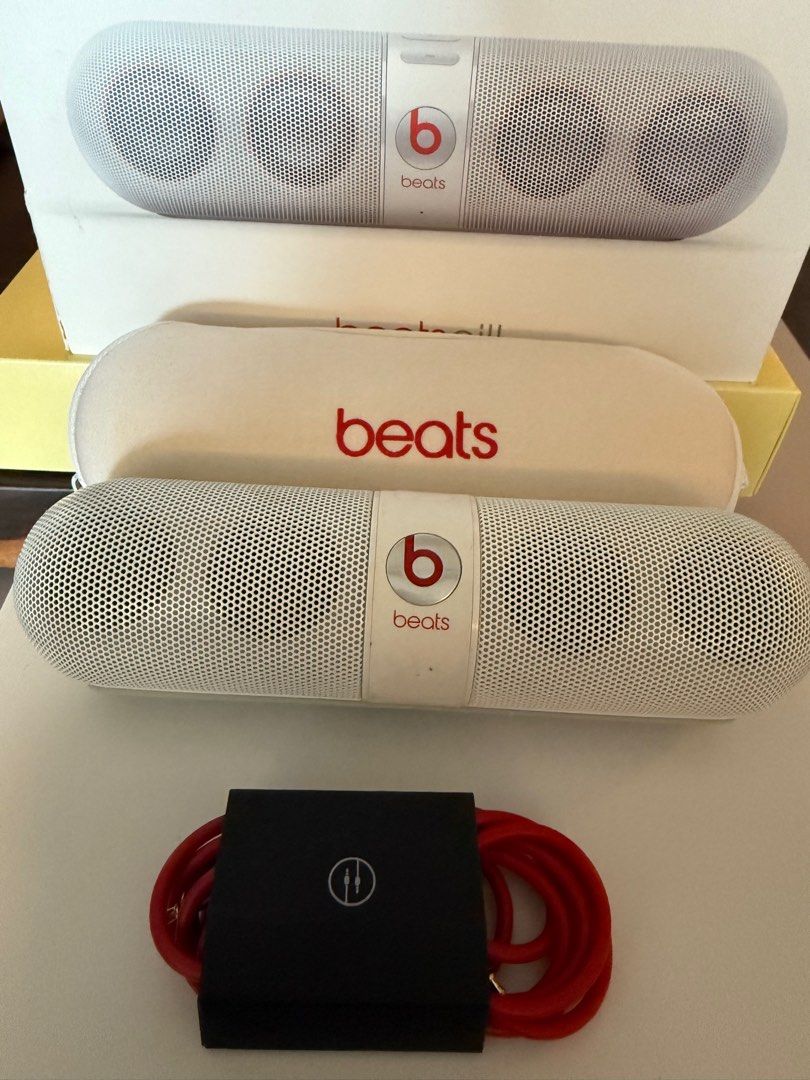 Beats pill speaker, 音響器材, Soundbar、揚聲器、藍牙喇叭、耳擴- Carousell
