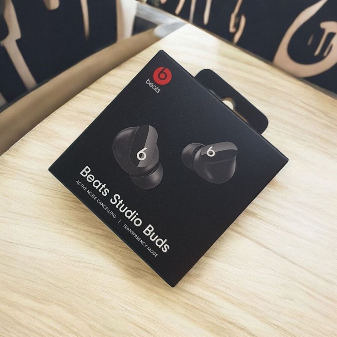Beats Studio Buds - Black (Brand New) (Category: Earphones) located in Mandaluyong City. Submitted by deedumms07 (Listing ID 1343968089, Image 3). Description: Beats Studio Buds - Black Brand new, sealed.