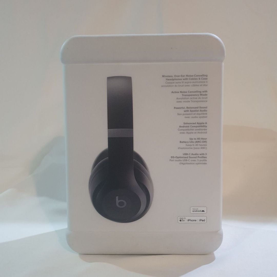 Beats Studio Pro - Black (Brand New) (Category: Headphones & Headsets) located in Mandaluyong City. Submitted by deedumms07 (Listing ID 1343984318, Image 2). Description: Beats Studio Pro - Black Brand new, sealed.
