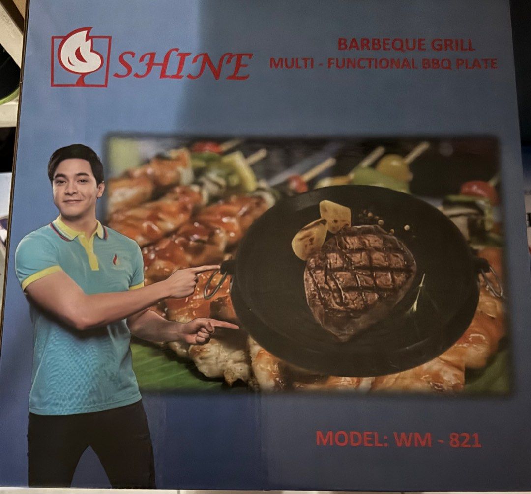 Brand new Shine Barbeque Griller (Category: Other Kitchenware & Tableware) located in Manila. Submitted by evybali1717 (Listing ID 1343909241, Image 1). Description: Malate, Manila.