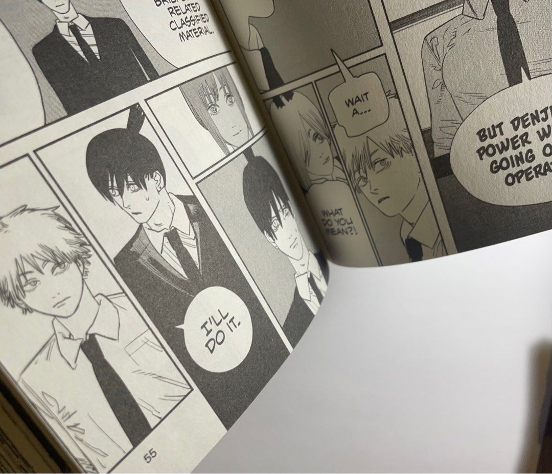chainsaw man vol 9 viz manga comic (Category: Comics & Manga) located in Taguig. Submitted by haevnly (Listing ID 1344036664, Image 3). Description: chainsaw man ENGLISH trans. volume 9 ₱300 + sf - official viz - bought in fullybooked - pages still clean and not yellow - decluttering mop: gcash mod: jnt/lalamove/grab sdd PAYO within 24 hours OR reservation max 2 days loc: taguig, metro manila dm for more inquiries!.