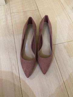 Charles & Keith high Heel shoes purple 高跟鞋 紫色 40 高踭鞋 絨面 小CK64229339069826110