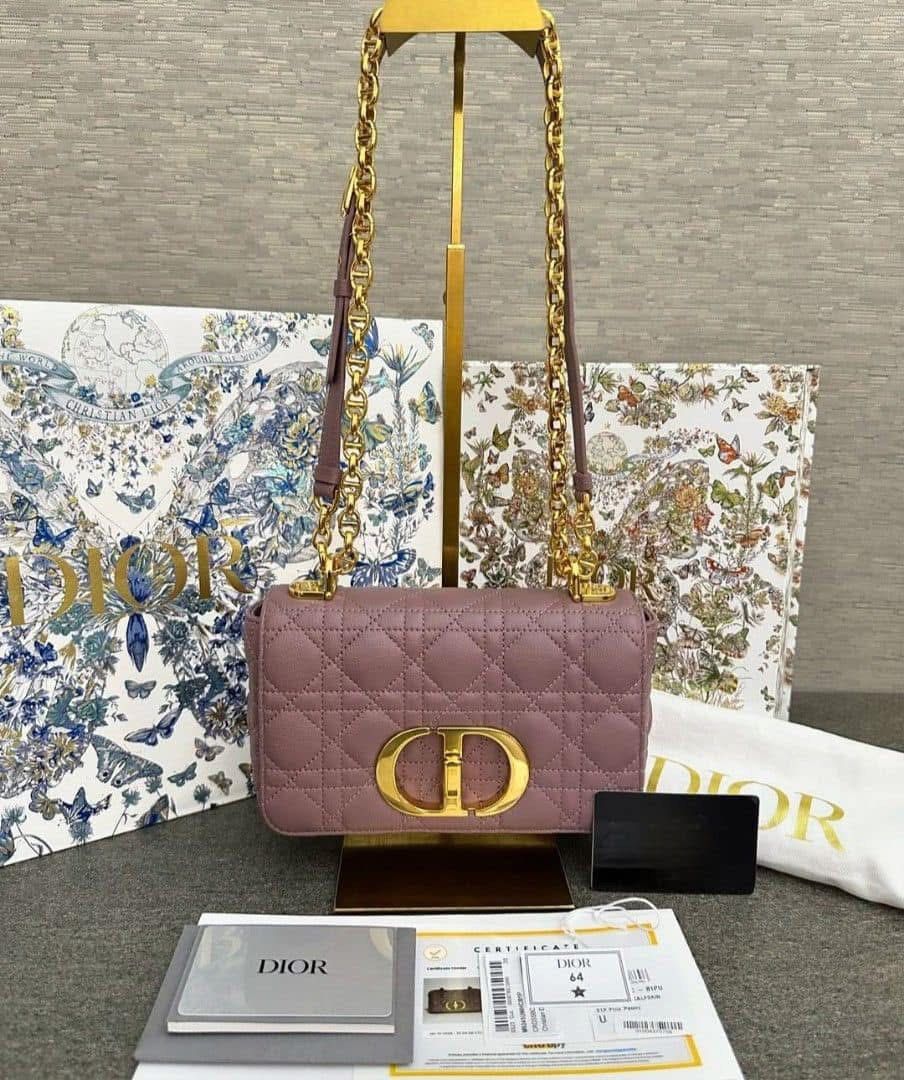 Dior Caro in Pink Peony (Category: Luxury Bags & Wallets) located in Valenzuela. Submitted by iamirinechua (Listing ID 1343986538, Image 1). Description: Dimensions: 20 x 12 x 7 cm / 8 x 4.5 x 3 inches (Length x Height x Width).