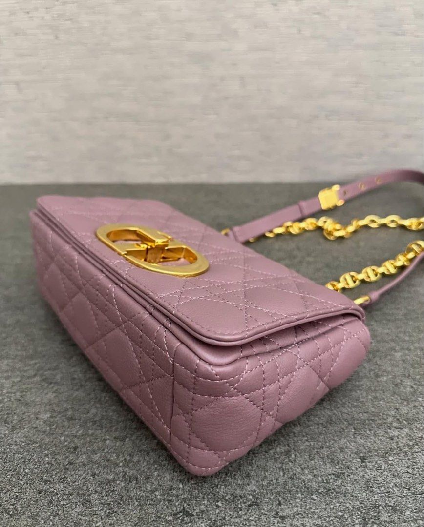 Dior Caro in Pink Peony (Category: Luxury Bags & Wallets) located in Valenzuela. Submitted by iamirinechua (Listing ID 1343986538, Image 3). Description: Dimensions: 20 x 12 x 7 cm / 8 x 4.5 x 3 inches (Length x Height x Width).