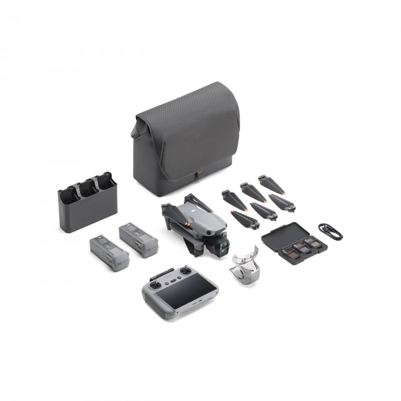 DJI AIR 3S FLY MORE COMO (DJI RC2) (Category: Drones) located in San Juan City. Submitted by urbangiz_greenhillsmall (Listing ID 1343926124, Image 1). Description: Key Features: > Dual Wide-Angle & 3x Telephoto Cameras > 4K120, 4K60 HDR, or 2.7K Vertical Video > 10-Bit D-Log M & HLG Color Modes > Forward-Facing LiDAR Sensor > Day & Night Omnidirectional Avoidance > Smart Non-GPS & Night RTH Modes > Up to 45 Minutes of Flight Time > O4 1080p60 12.