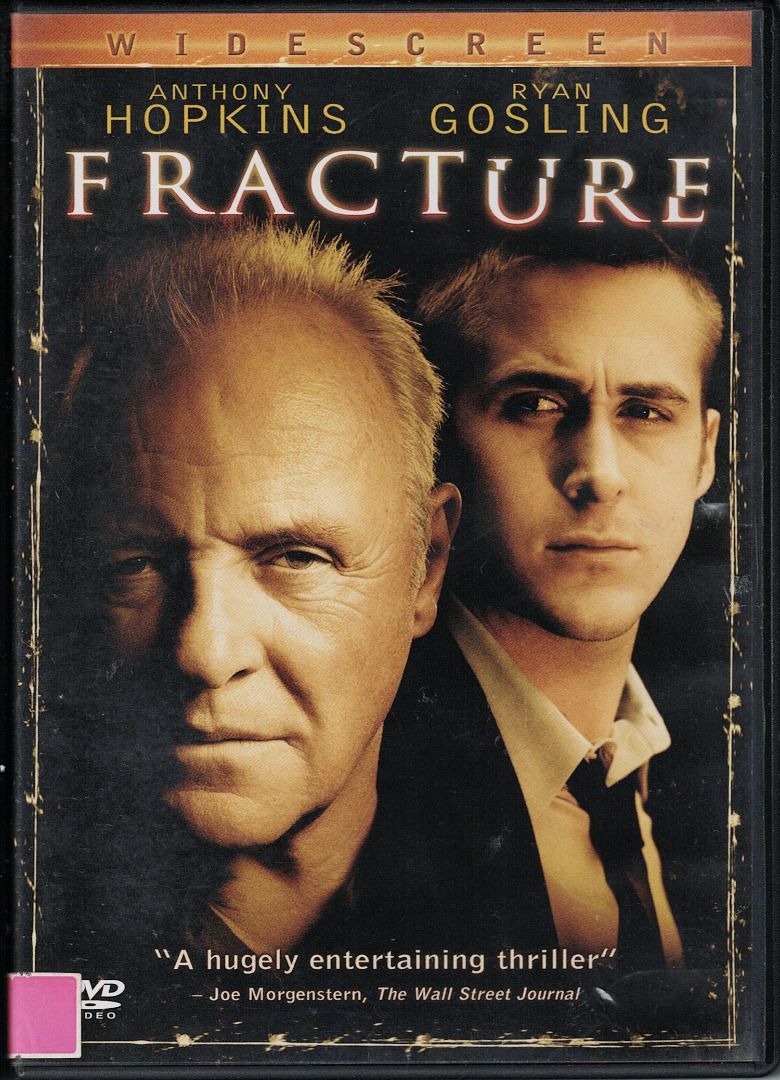 Fracture ***original dvd*** (Category: CDs & DVDs) located in Pasig City. Submitted by armcjay (Listing ID 1343992846, Image 1). Description: This is a pre-owned, authentic item, from my own DVD collection. The disk may contain minor scratches, marks or dirt, and is playable with commercial DVD players and computers. I don't sell defective item here. No return / no exchange..