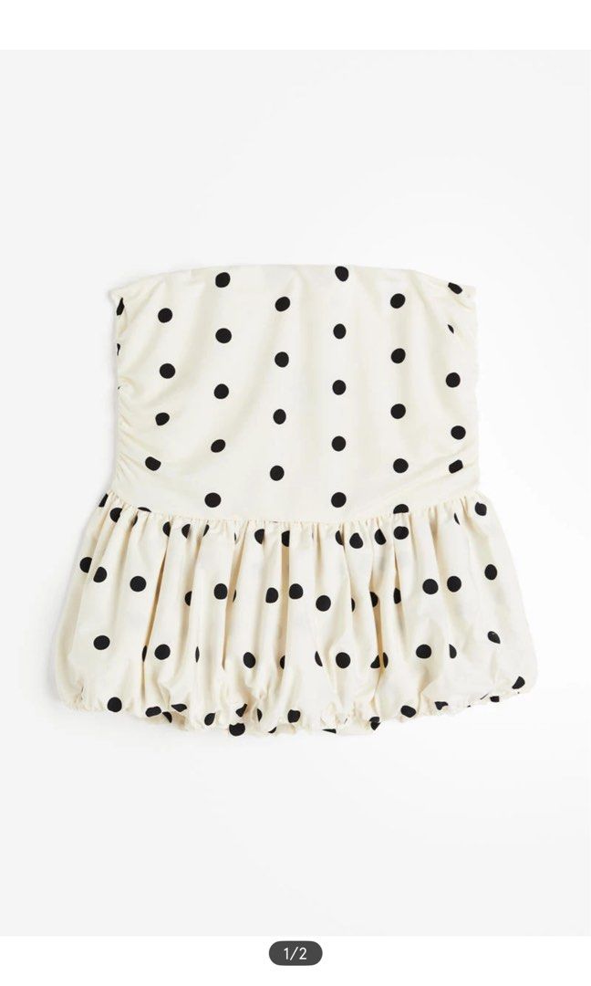H and m polka dot top new arrivals