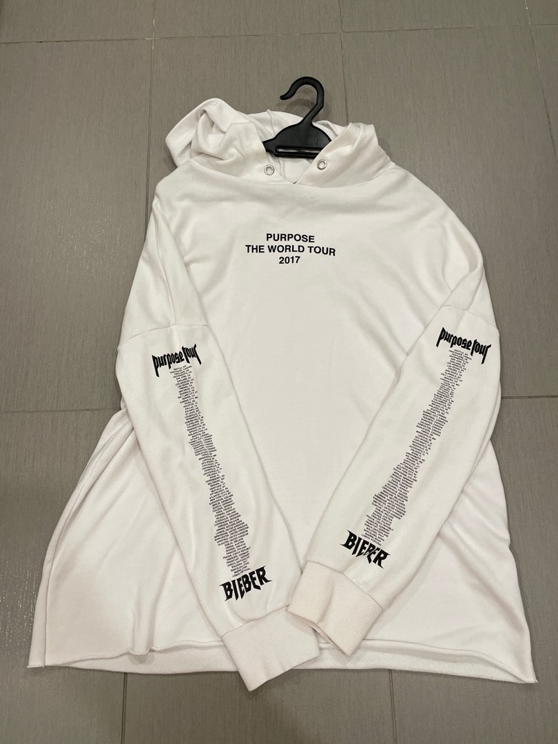 White justin bieber hoodie cheap