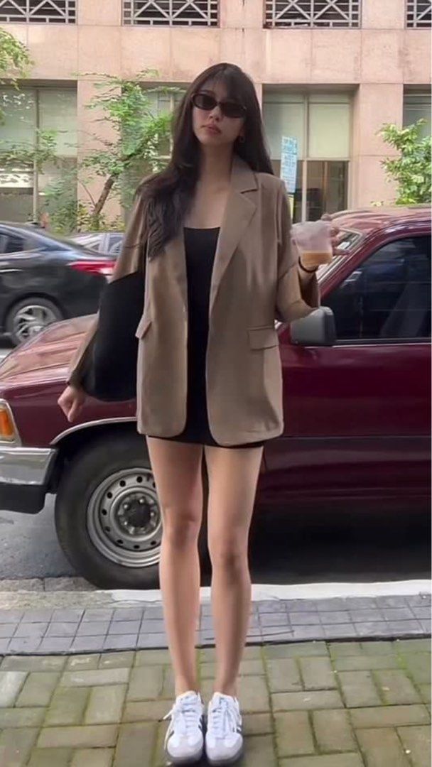 Kinwoo BF style suit blazer size M (Category: Coats, Jackets and Outerwear) located in Dasmarinas. Submitted by nylanx_ (Listing ID 1343967707, Image 3). Description: Fixed price RFS: na-doble po ng order.