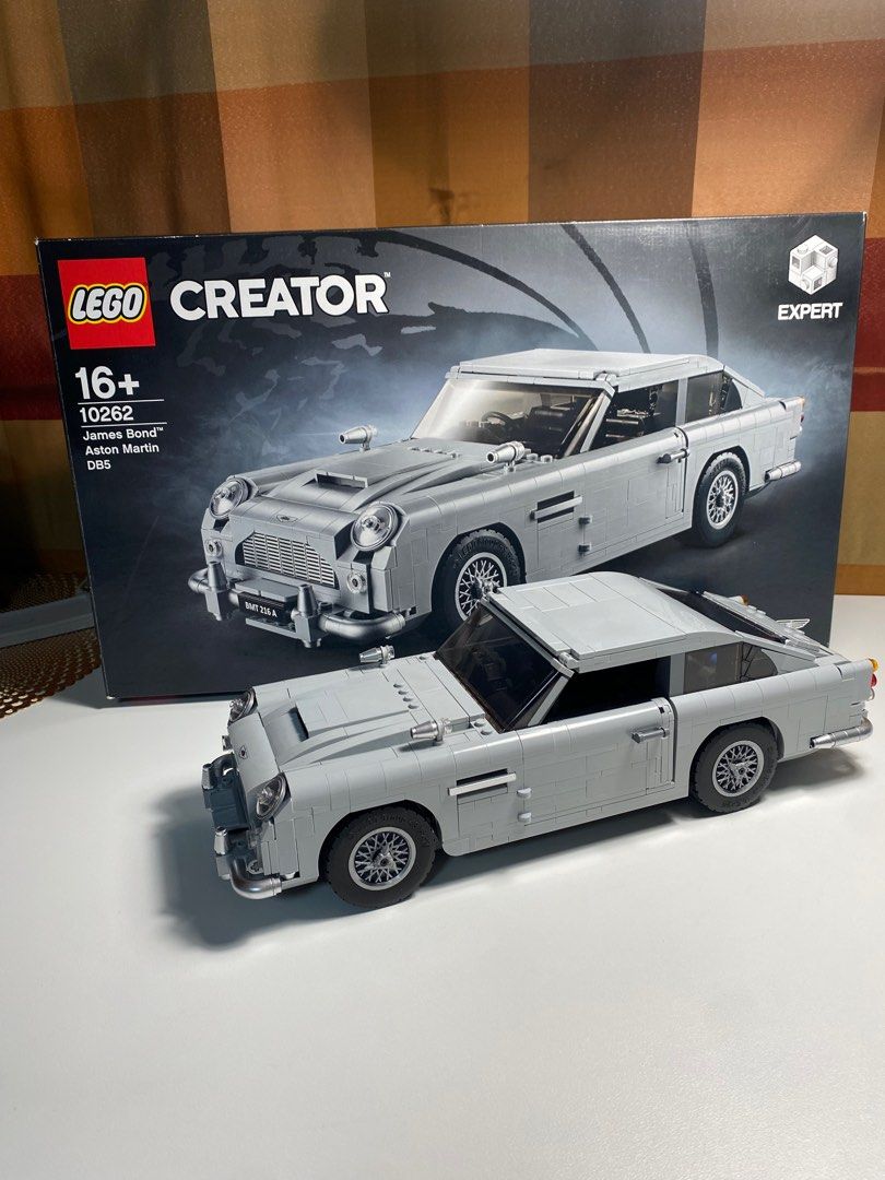 LEGO Aston Martin DB5 James Bond (Category: Lego & Building Sets) located in Manila. Submitted by toysandtreasures (Listing ID 1343999301, Image 1). Description: FOR SALE!!! LEGO Aston Martin DB5 *Price: 8.5k pesos only *Original Price of almost 20k pesos *Complete Box, Instructions and parts *1295pcs and has special features like seat ejection, hidden missiles, rotating plate number, weapons on the wheel and more. Meet ups: Manila area or shippi