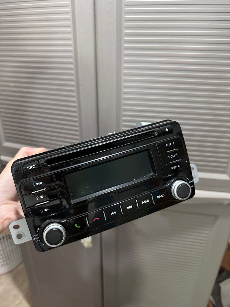 Mitsubishi Mirage 2015 Stock Stereo (Category: Audio, Video, Alarm and other Electronic Accessories) located in Quezon City. Submitted by heybrit (Listing ID 1343985256, Image 1). Description: Without frame.