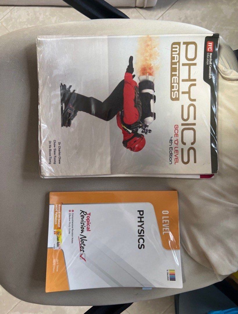 O LEVEL PHYSICS NOTES (Category: Assessment Books) located in Singapore. Submitted by grapefruitplus (Listing ID 1343941813, Image 1). Description: Minor highlighting and helpful notes physics textbook - $10 physics revision notes book - $5 helped bump grades from D to A prices negotiable, bundle offers available, subject to dm cash and carry only pick up and sembawang mrt or at 751501 non refundable non exchangeable .