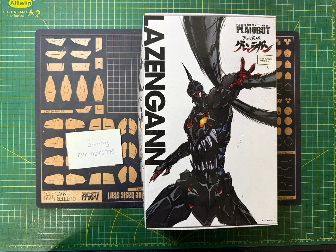 Plaiobot Gurren Lagann Lazengann Plastic Model, Hobbies & Toys, Toys ...