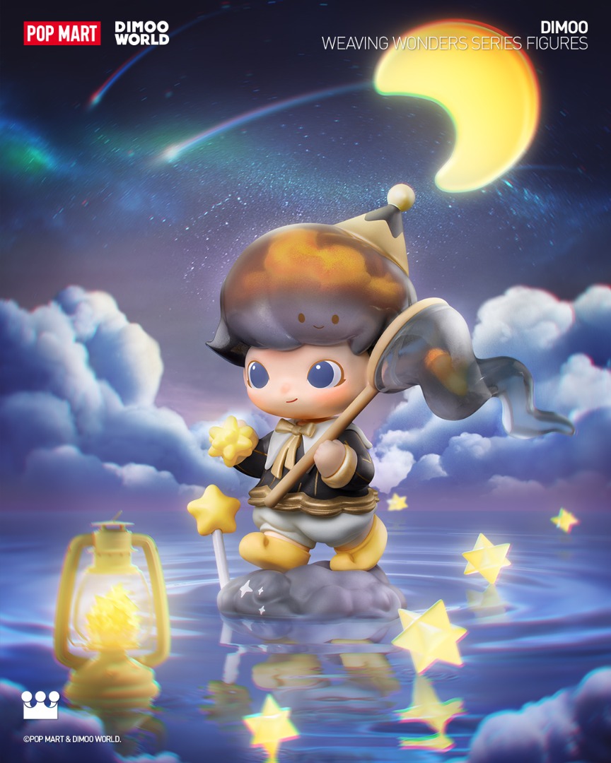 Pop Mart Dimoo Weaving Wonders: Star Catcher, Hobbies & Toys, Toys ...