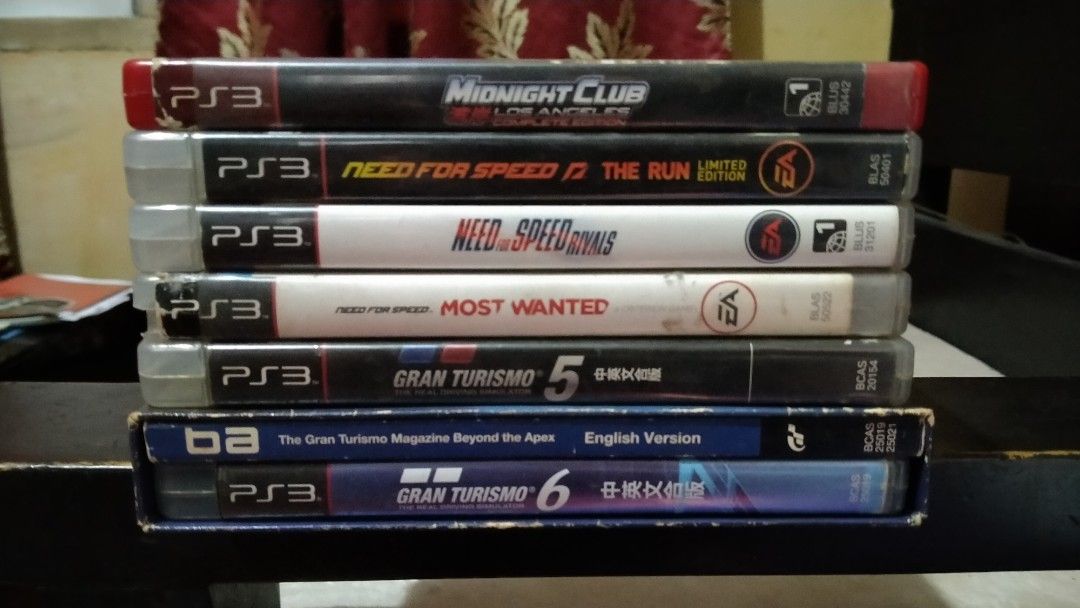 PS3 Driving Games Collection (Category: PlayStation) located in Pasay City. Submitted by silentbear_c00b58 (Listing ID 1343954254, Image 3). Description: Pre-loved PS3 Driving Games Collection Selling my collection of pre-loved PS3 driving games, perfect for car enthusiasts and fans of racing simulations! Titles & Prices: Driver: San Francisco - ₱450 Nail’d - ₱350 Midnight Club: Los Angeles Complete Edition - ₱500 Need for Speed: The Run (Limited