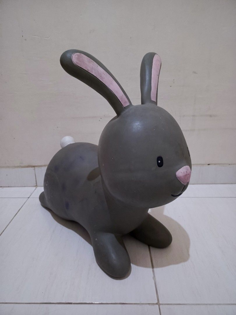 Rabbit elc hop along hopper bounce, Bayi & Anak, Mainan & Baby Walker ...