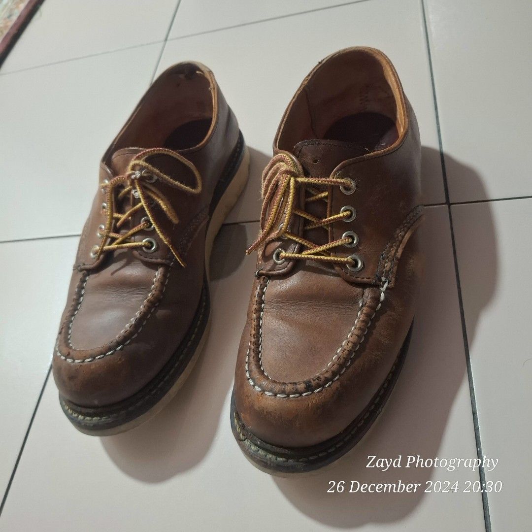 Red wing lowcut shoes Men s Fashion Footwear Boots on Carousell