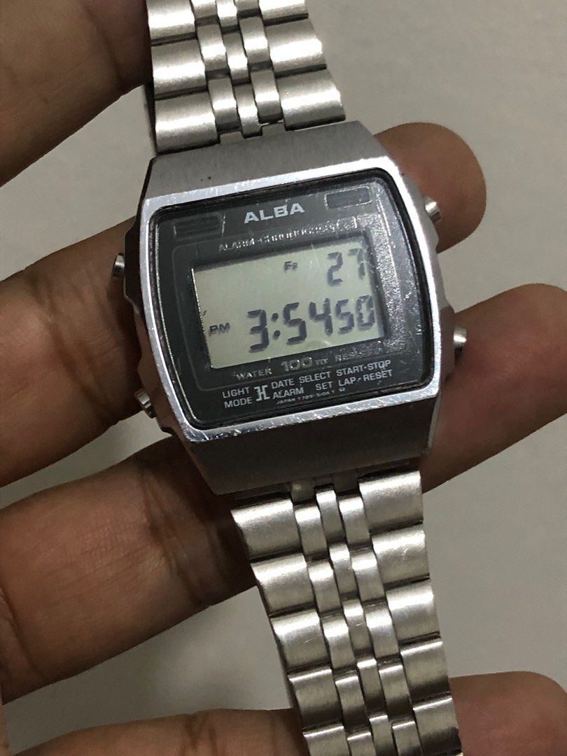 Seiko alba digital vintage murah